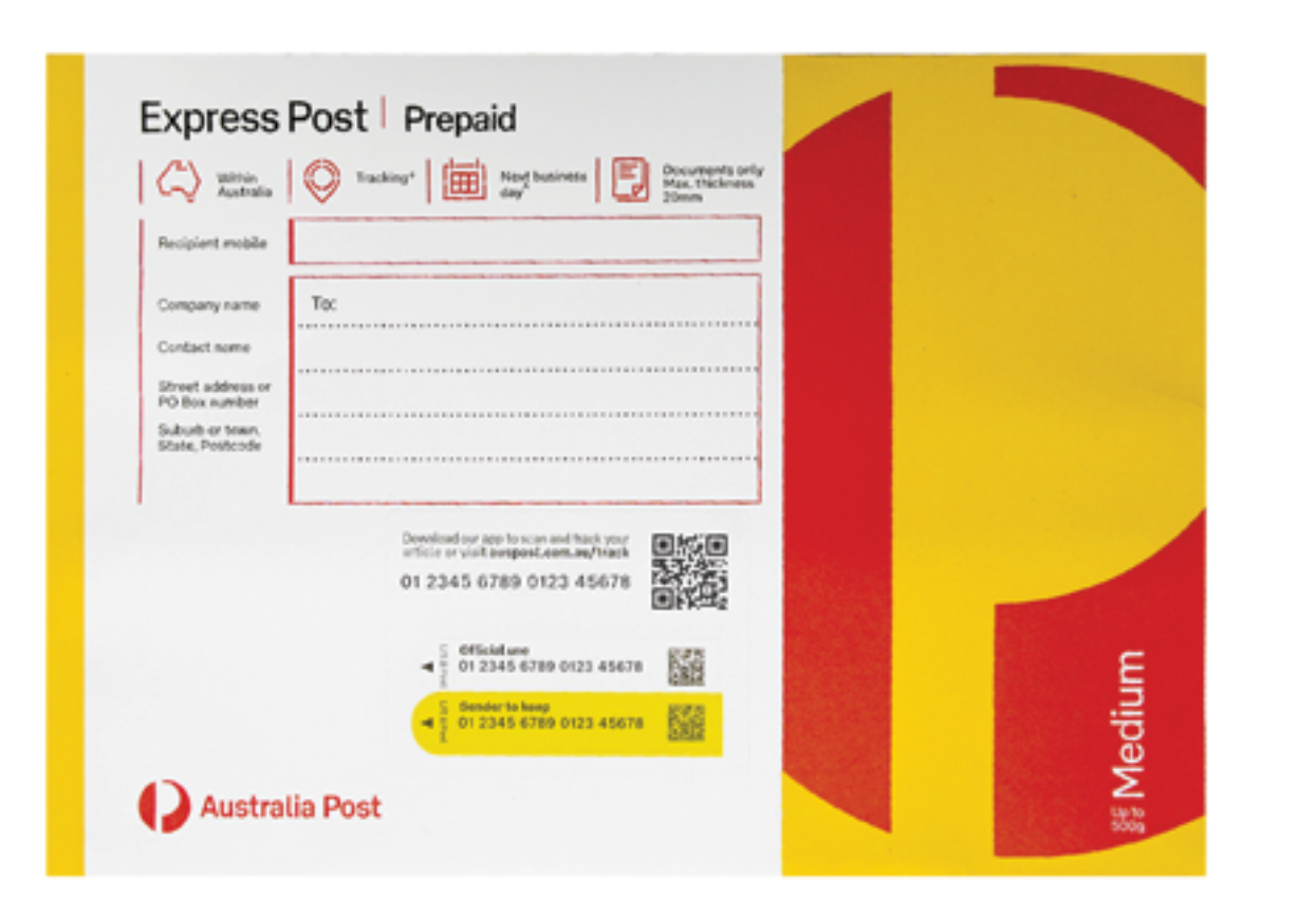 National Postage Express Medium