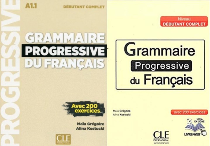 Grammaire progressive du Francais - Debutant complet - WITH answer book